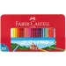 Faber-Castell: Farbstift-Set im Metallkasten, 60 Stück