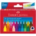 Faber-Castell: Jumbo Dreieck-Wachsmalkreiden 24er-Set