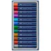 Faber-Castell: Ölpastellkreiden Metallic-Farben 12er-Set