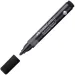 Faber-Castell: Permanent Marker schwarzer Alkoholmarker mit abgerundeter Spitze