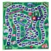 Feuerwehr-Auto-Brettspiel Spielmatte 70x70cm