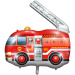 Feuerwehrauto Folienballon 65 x 51 cm