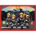Feuerwehrmann Sam 4-in-1 Puzzle mit 12-15-20-24 Teilen – Trefl