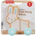 Fisher-Price: Holz-Schiebespiel Hase – Mattel