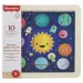Fisher-Price: Sonnensystem Holzpuzzle Tafel - Mattel