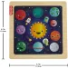 Fisher-Price: Sonnensystem Holzpuzzle Tafel - Mattel