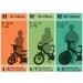 Flappy 12" Kinderfahrrad mit Korb und Puppensitz in Rosa-Weiß - Dino Bikes Fahrrad