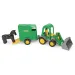 Frontlader-Traktor mit Pferdeanhänger 41cm - Wader