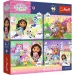 Gabis Puppenhaus, 4 x 88 Teile, Premium-Plus-Kinderpuzzle mit Poster - Trefl
