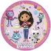 Gabis Puppenhaus 8er-Set Pappteller 20 cm