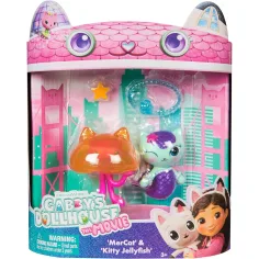 Gabis Puppenhaus Kino: 2er-Figurenpack Aquaroom – MerCat und Kitty Jellyfish – Spin Master Bild 1