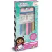 Gabby's Dollhouse kreatives Stempelset mit 9 Filzstiften - Multiprint