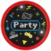 Gamer-Party-Motiv-Pappteller 8er-Set 20cm