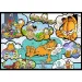 Garfields Abenteuer 4x250 Teile Puzzle - Trefl