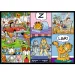 Garfields Abenteuer 4x250 Teile Puzzle - Trefl