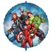 Geburtstags-Folienballon – Avengers-Muster 46cm