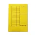 Gelbe A4-Mappe mit Gummibandverschluss, 230 g