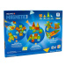 Geomag: Magnetische Platten Gems Rakete 32-teiliges Raketenset
