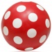 Gepunkteter Ball, matt, 11 cm