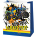 Geschenktasche in normaler Größe mit Monster‑Truck‑Motiv 11 x 6 x 14 cm