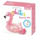Glitzernder Flamingo Schwimmring 99x89x71cm - Intex