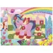 Glitzerndes Einhorn Sandbild Bastelset