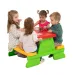 Grüner Picknicktisch 70x79x47cm