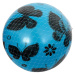 Gummiball mit Schmetterlings- und Blumenmuster, 23 cm, in verschiedenen Ausführungen, 1 Stück