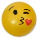 Gummiball mit Smiley-Muster in verschiedenen Varianten, 23 cm