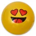 Gummiball mit Smiley-Muster in verschiedenen Varianten, 23 cm