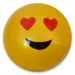 Gummiball mit Smiley-Muster in verschiedenen Varianten, 23 cm