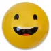 Gummiball mit Smiley-Muster in verschiedenen Varianten, 23 cm