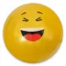 Gummiball mit Smiley-Muster in verschiedenen Varianten, 23 cm