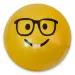 Gummiball mit Smiley-Muster in verschiedenen Varianten, 23 cm