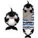 Happy Nappers: Großformatiger 2-in-1-Schlafsack - Ozzy, der Hai (168 cm)
