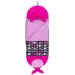 Happy Nappers: Rosa Walfisch-Kissen-Schlafsack 137cm
