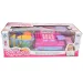 Happy Shopping: Rosa Registrierkasse mit Geräuschen, Produkten und Spielgeld 27cm