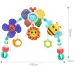 Happy World: Süße Tiere Spielbogen für das Babybett
