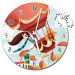 Heißluftballon im Wind 96-teiliges Puzzle Uhr - Clementoni