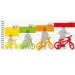 Hello Kitty rosa-weiße Kinderfahrrad in Größe 14 - Dino Bikes Fahrrad