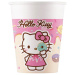 Hello Kitty und Kuromi Pappbecher, 8er-Set, 200 ml
