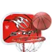 Höhenverstellbarer Basketballkorb mit Ständer und Ball 170-140cm