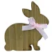 Holz-Osterhasen-Dekoration 11cm