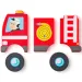 Holz-Puzzle Feuerwehr mit 5 Teilen - Woodyland
