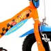 Hot Wheels 12" Kinderfahrrad mit Flaschenhalter und Stützrädern in Orange-Schwarz – Dino Bikes Fahrrad