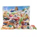 Hot Wheels Adventskalender mit 10 Überraschungsautos – Mattel