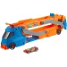 Hot Wheels City: Speed Track Transporter-Lkw mit Spielzeugauto - Mattel