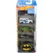 Hot Wheels: DC Batman 5-teiliges Auto-Set im Maßstab 1:64 – Mattel