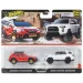 Hot Wheels: Deluxe Subaru Crosstrek und 2018 Toyota 4Runner 2er-Auto-Set 1/64 – Mattel