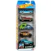Hot Wheels: Getaways 5er-Autoset 1/64 - Mattel